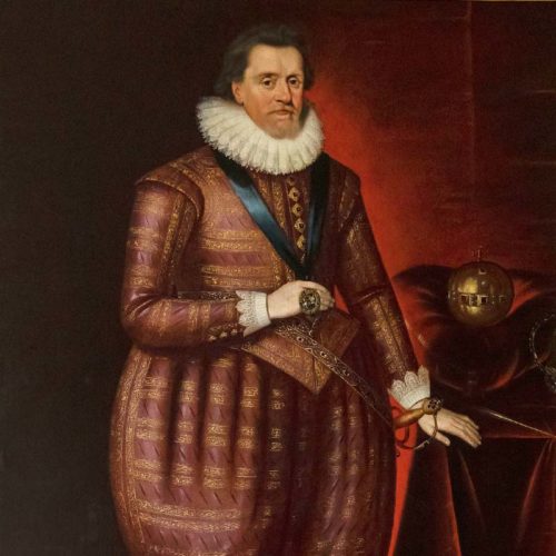 Deatail of King James I of England and VI of Scotland (1566-1625)